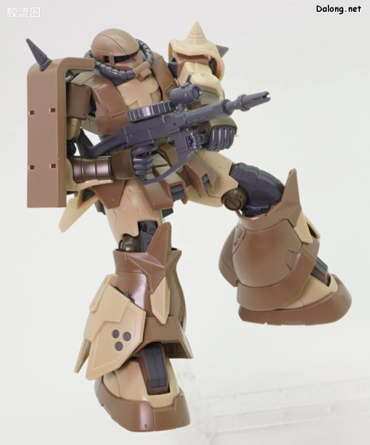 HG 高达库库鲁斯·多安的小岛剧场版 拼装模型 网络限定版 MS-06GD 高机动型扎古 地上用(三浩机) - 图片