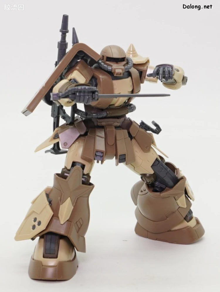 HG 高达库库鲁斯·多安的小岛剧场版 拼装模型 网络限定版 MS-06GD 高机动型扎古 地上用(三浩机) - 图片