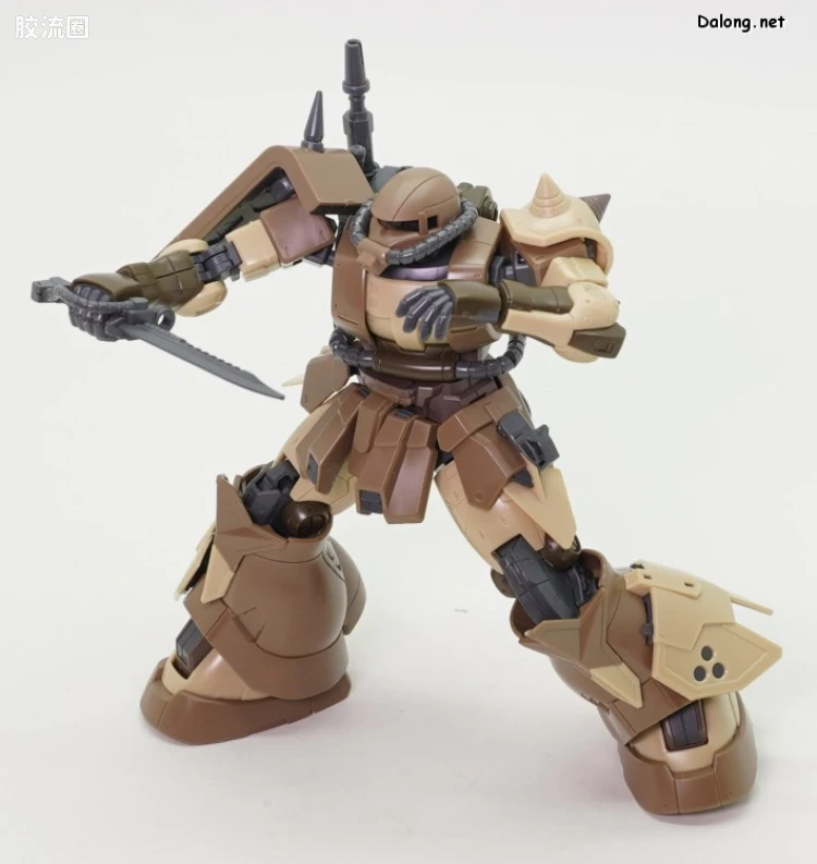 HG 高达库库鲁斯·多安的小岛剧场版 拼装模型 网络限定版 MS-06GD 高机动型扎古 地上用(三浩机) - 图片
