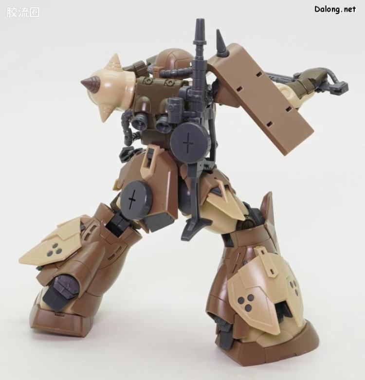HG 高达库库鲁斯·多安的小岛剧场版 拼装模型 网络限定版 MS-06GD 高机动型扎古 地上用(三浩机) - 图片