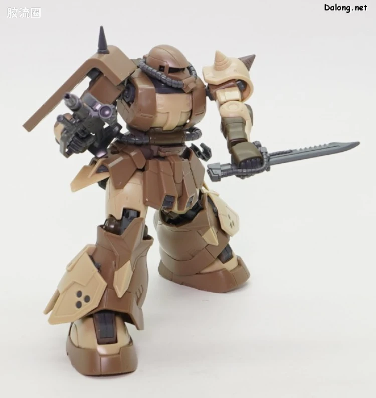 HG 高达库库鲁斯·多安的小岛剧场版 拼装模型 网络限定版 MS-06GD 高机动型扎古 地上用(三浩机) - 图片