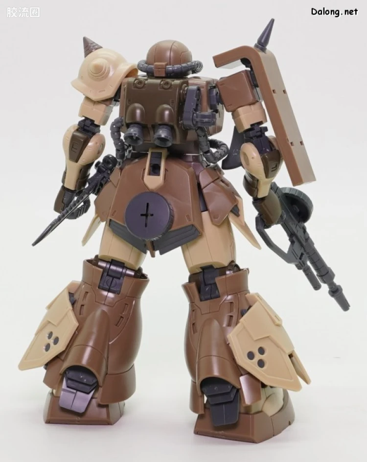 HG 高达库库鲁斯·多安的小岛剧场版 拼装模型 网络限定版 MS-06GD 高机动型扎古 地上用(三浩机) - 图片