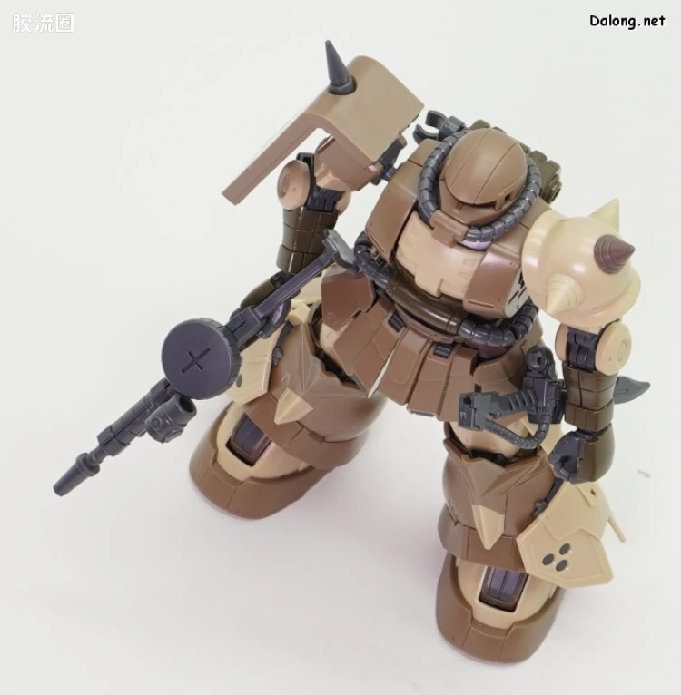 HG 高达库库鲁斯·多安的小岛剧场版 拼装模型 网络限定版 MS-06GD 高机动型扎古 地上用(三浩机) - 图片