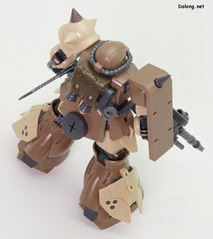 HG 高达库库鲁斯·多安的小岛剧场版 拼装模型 网络限定版 MS-06GD 高机动型扎古 地上用(三浩机) - 图片