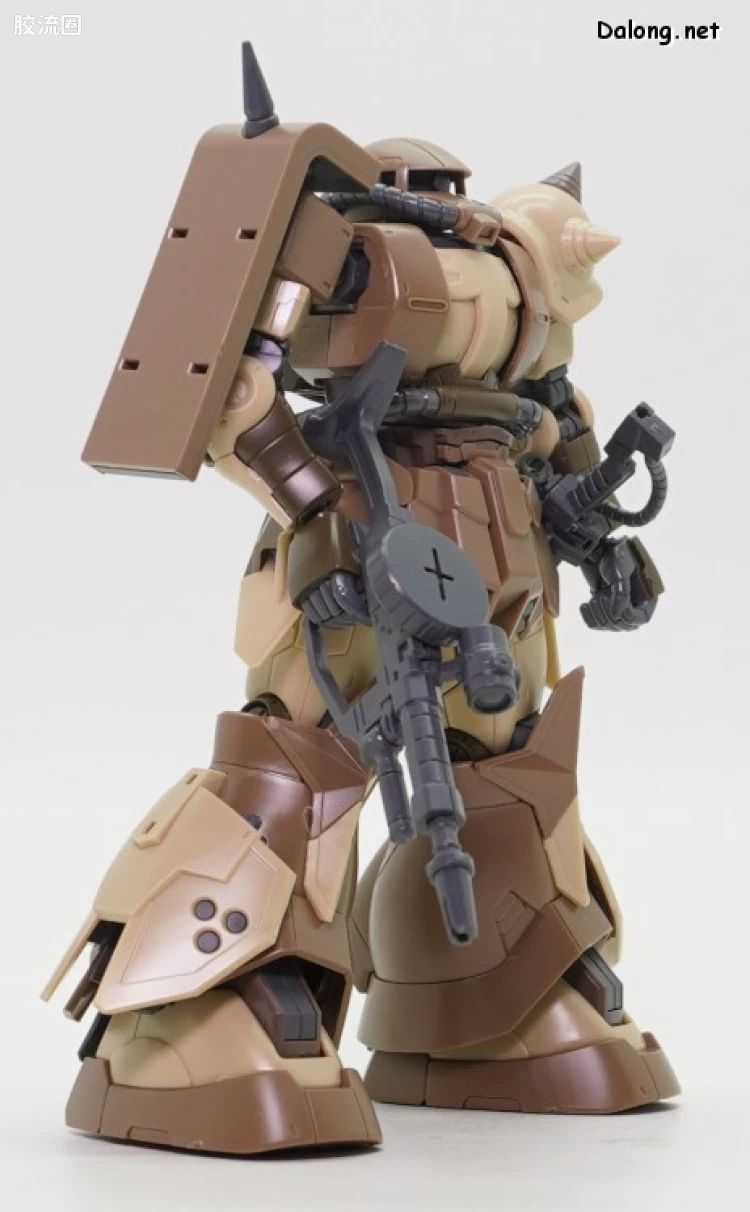 HG 高达库库鲁斯·多安的小岛剧场版 拼装模型 网络限定版 MS-06GD 高机动型扎古 地上用(三浩机) - 图片