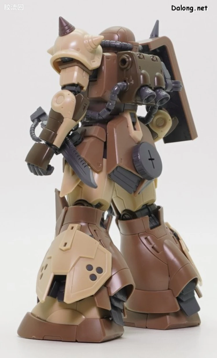 HG 高达库库鲁斯·多安的小岛剧场版 拼装模型 网络限定版 MS-06GD 高机动型扎古 地上用(三浩机) - 图片
