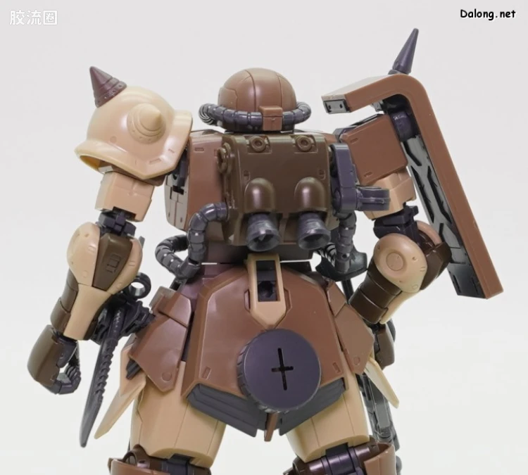 HG 高达库库鲁斯·多安的小岛剧场版 拼装模型 网络限定版 MS-06GD 高机动型扎古 地上用(三浩机) - 图片