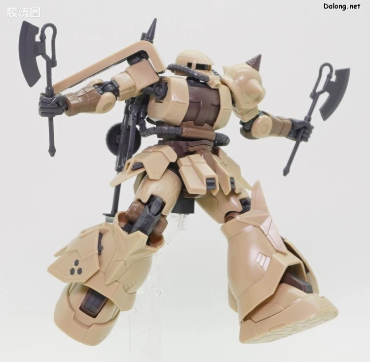 HG 高达库库鲁斯·多安的小岛剧场版 拼装模型 网络限定版 MS-06GD 高机动型扎古 地上用(达南机) - 图片