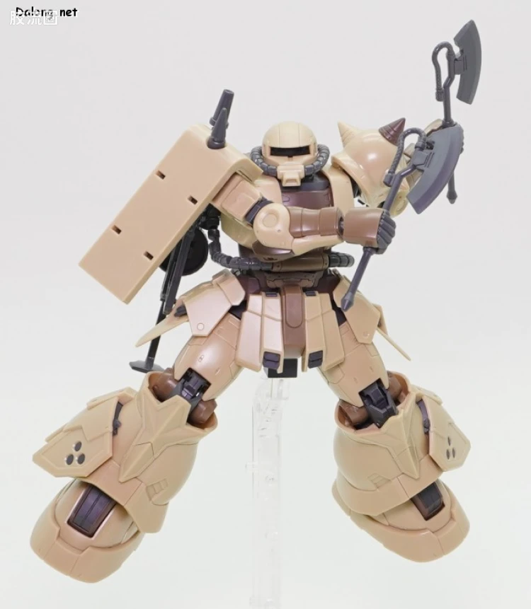 HG 高达库库鲁斯·多安的小岛剧场版 拼装模型 网络限定版 MS-06GD 高机动型扎古 地上用(达南机) - 图片