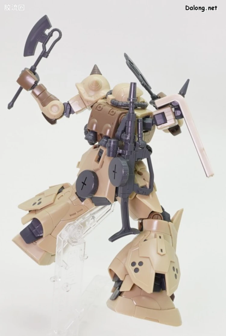 HG 高达库库鲁斯·多安的小岛剧场版 拼装模型 网络限定版 MS-06GD 高机动型扎古 地上用(达南机) - 图片