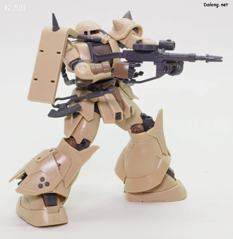 HG 高达库库鲁斯·多安的小岛剧场版 拼装模型 网络限定版 MS-06GD 高机动型扎古 地上用(达南机) - 图片