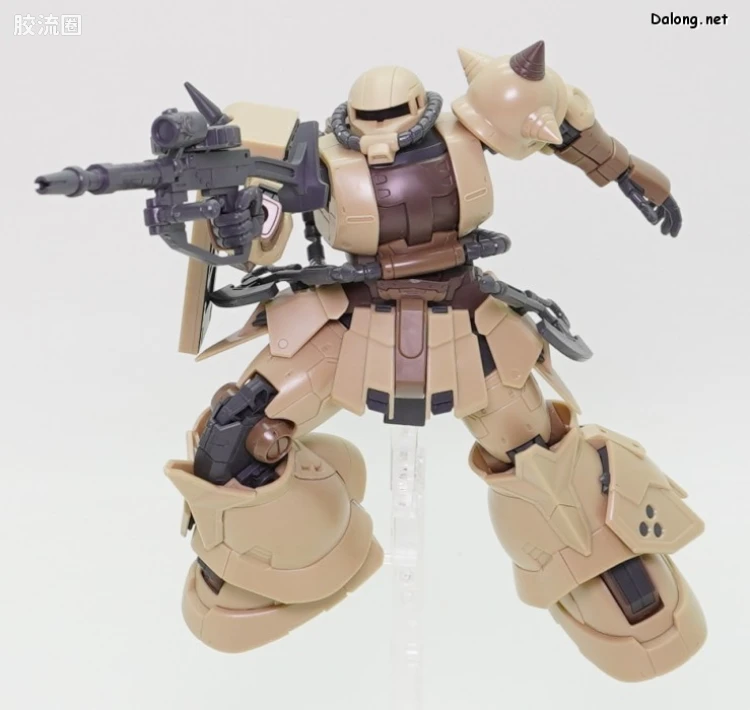 HG 高达库库鲁斯·多安的小岛剧场版 拼装模型 网络限定版 MS-06GD 高机动型扎古 地上用(达南机) - 图片