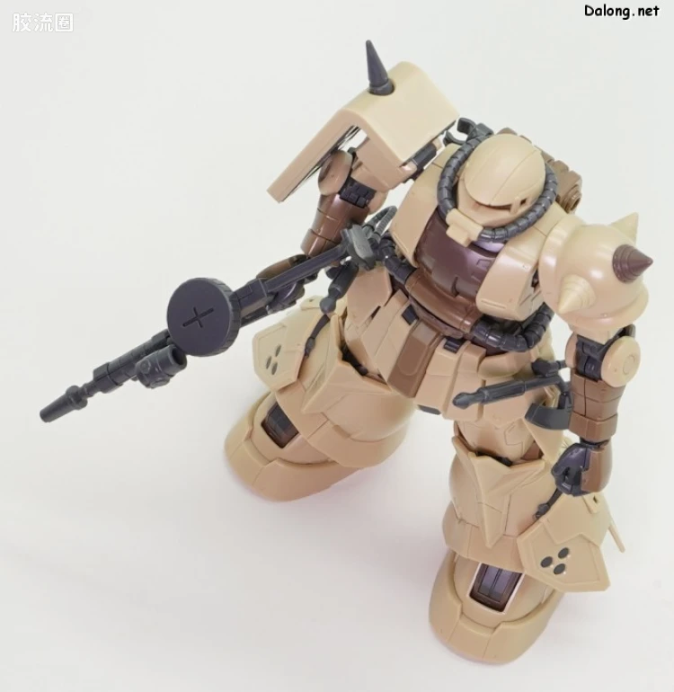 HG 高达库库鲁斯·多安的小岛剧场版 拼装模型 网络限定版 MS-06GD 高机动型扎古 地上用(达南机) - 图片