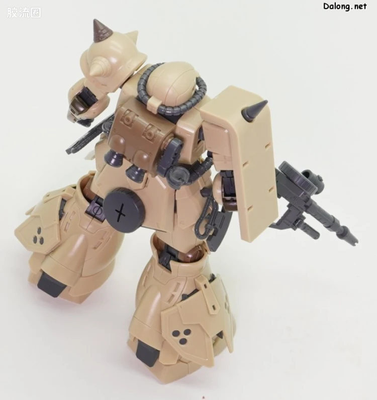 HG 高达库库鲁斯·多安的小岛剧场版 拼装模型 网络限定版 MS-06GD 高机动型扎古 地上用(达南机) - 图片