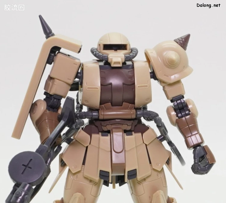 HG 高达库库鲁斯·多安的小岛剧场版 拼装模型 网络限定版 MS-06GD 高机动型扎古 地上用(达南机) - 图片