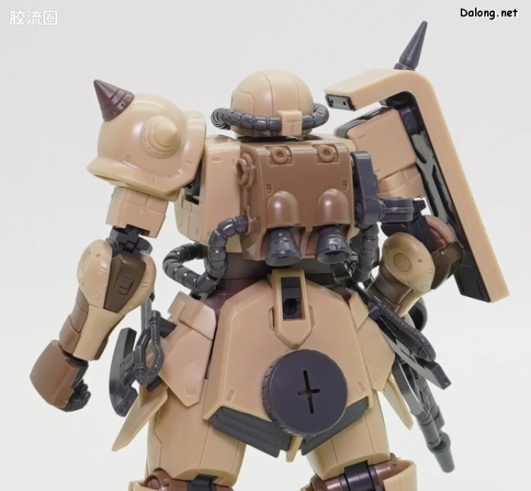 HG 高达库库鲁斯·多安的小岛剧场版 拼装模型 网络限定版 MS-06GD 高机动型扎古 地上用(达南机) - 图片