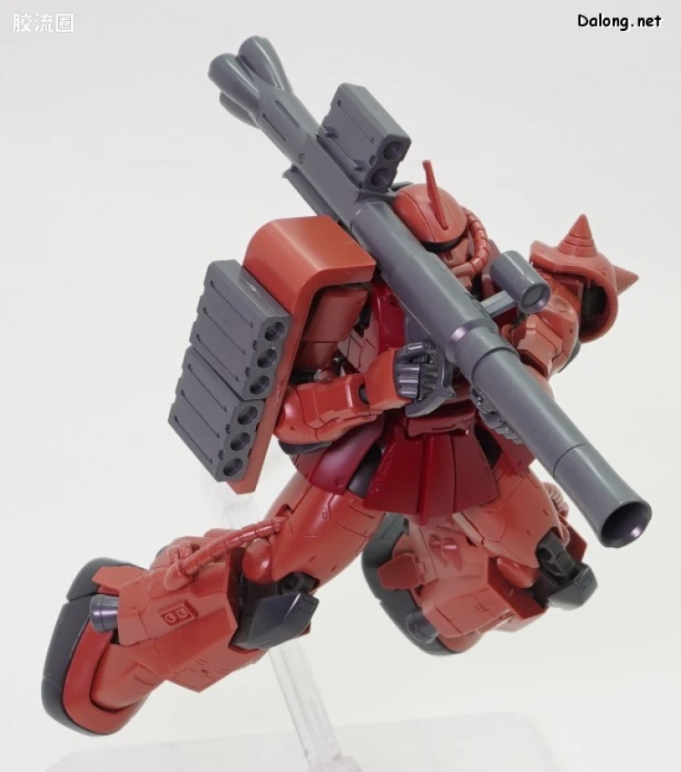 HG 高达库库鲁斯·多安的小岛剧场版 拼装模型 网络限定版 夏亚专用高机动型扎古II ​​ - 图片