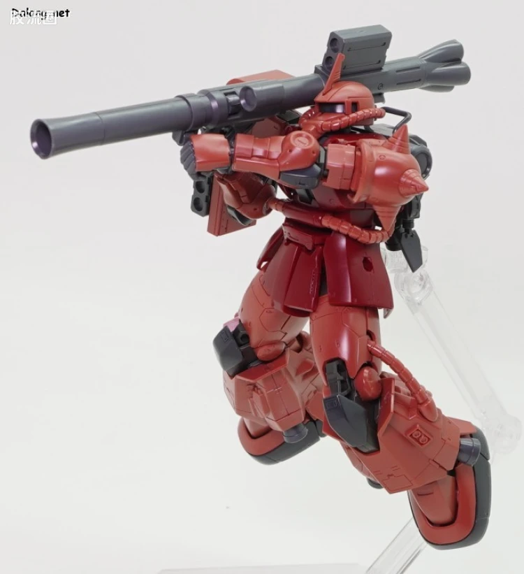 HG 高达库库鲁斯·多安的小岛剧场版 拼装模型 网络限定版 夏亚专用高机动型扎古II ​​ - 图片