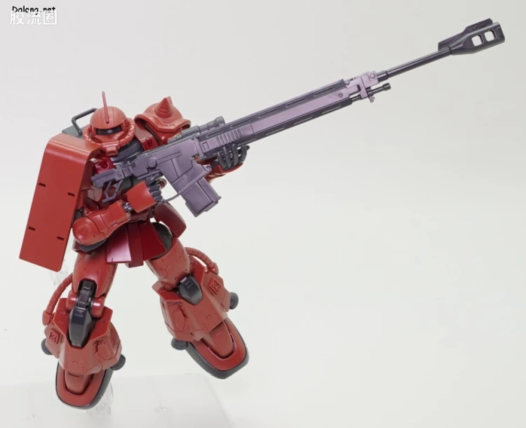 HG 高达库库鲁斯·多安的小岛剧场版 拼装模型 网络限定版 夏亚专用高机动型扎古II ​​ - 图片