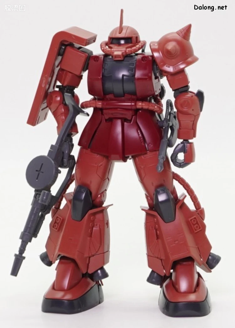 HG 高达库库鲁斯·多安的小岛剧场版 拼装模型 网络限定版 夏亚专用高机动型扎古II ​​ - 图片