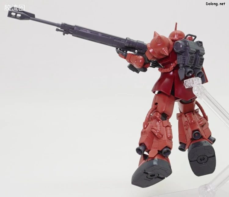 HG 高达库库鲁斯·多安的小岛剧场版 拼装模型 网络限定版 夏亚专用高机动型扎古II ​​ - 图片