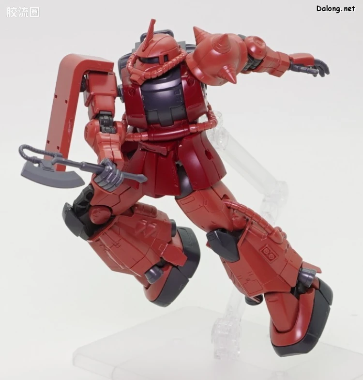 HG 高达库库鲁斯·多安的小岛剧场版 拼装模型 网络限定版 夏亚专用高机动型扎古II ​​ - 图片