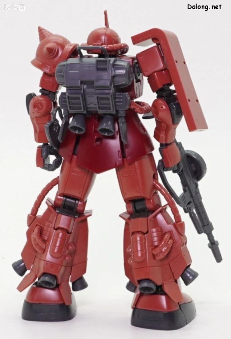 HG 高达库库鲁斯·多安的小岛剧场版 拼装模型 网络限定版 夏亚专用高机动型扎古II ​​ - 图片