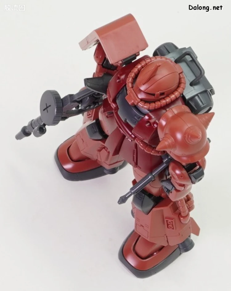 HG 高达库库鲁斯·多安的小岛剧场版 拼装模型 网络限定版 夏亚专用高机动型扎古II ​​ - 图片