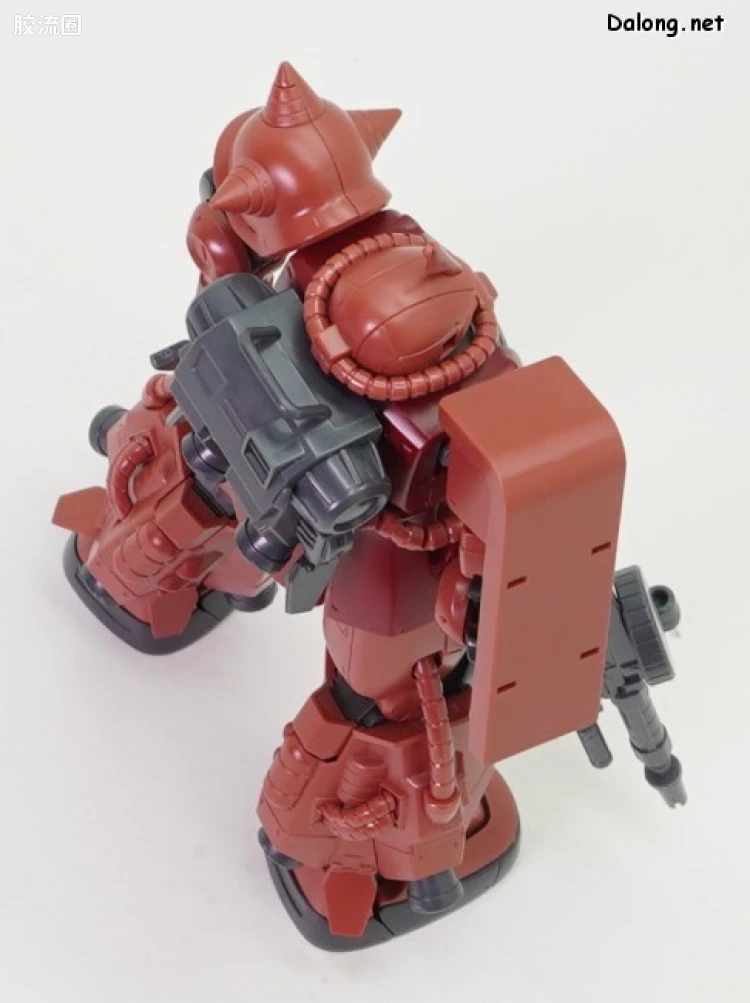 HG 高达库库鲁斯·多安的小岛剧场版 拼装模型 网络限定版 夏亚专用高机动型扎古II ​​ - 图片