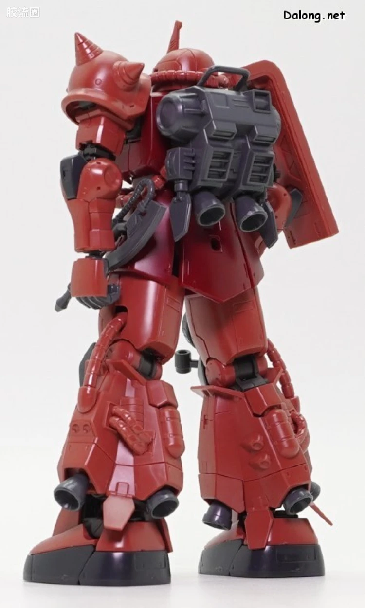 HG 高达库库鲁斯·多安的小岛剧场版 拼装模型 网络限定版 夏亚专用高机动型扎古II ​​ - 图片