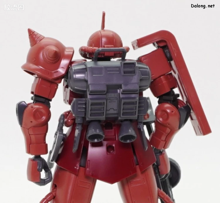 HG 高达库库鲁斯·多安的小岛剧场版 拼装模型 网络限定版 夏亚专用高机动型扎古II ​​ - 图片