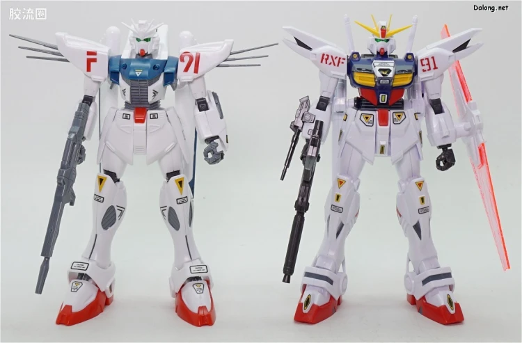 机动战士高达 影子方程式91 IN U.C.0123拼装模型 1/100 02 RXF91 高达RXF91 - 图片