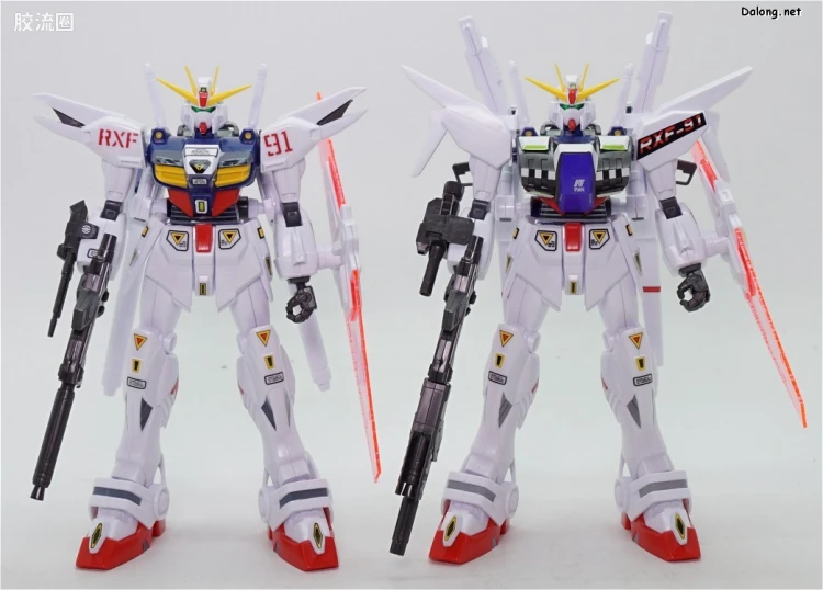 机动战士高达 影子方程式91 IN U.C.0123拼装模型 1/100 06 RXF91A 高达RXF91改 - 图片