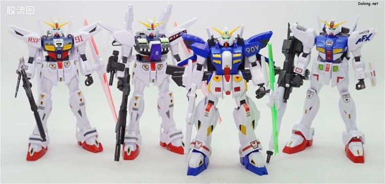 机动战士高达 影子方程式91 IN U.C.0123拼装模型 1/100 07 F90ⅢY 星团高达 - 图片