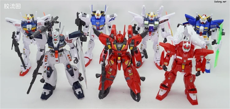 机动战士高达 影子方程式91 IN U.C.0123拼装模型 1/100 07 F90ⅢY 星团高达 - 图片