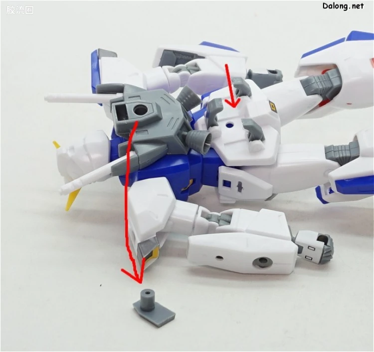 机动战士高达高达F90拼装模型 1/100 01 F90A/D/S 高达F90A/D/S - 图片