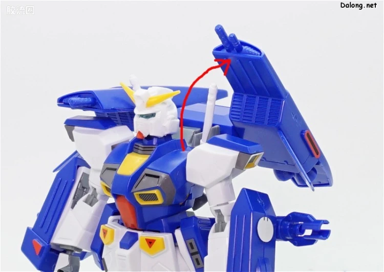 机动战士高达高达F90拼装模型 1/100 01 F90A/D/S 高达F90A/D/S - 图片