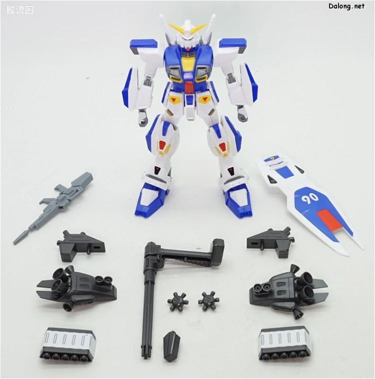 机动战士高达高达F90拼装模型 1/100 01 F90A/D/S 高达F90A/D/S - 图片
