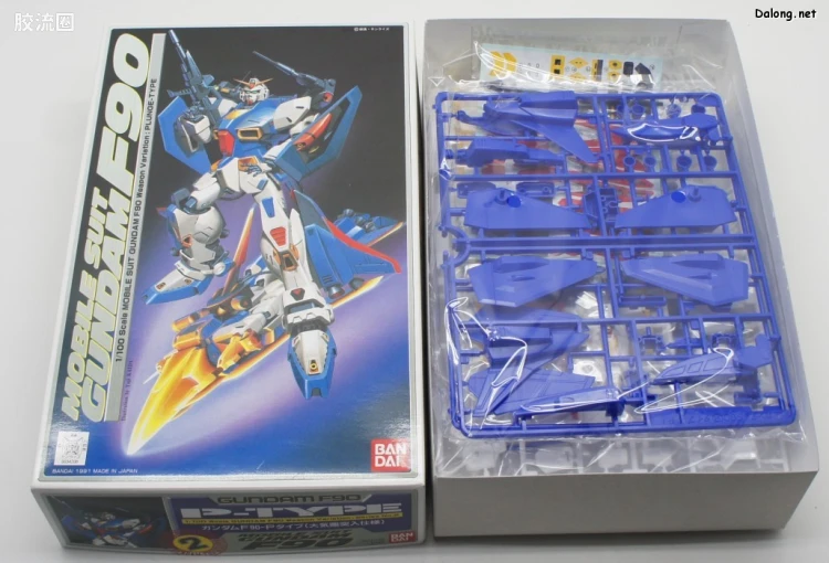 机动战士高达高达F90拼装模型 1/100 02 F90P 高达F90P - 图片