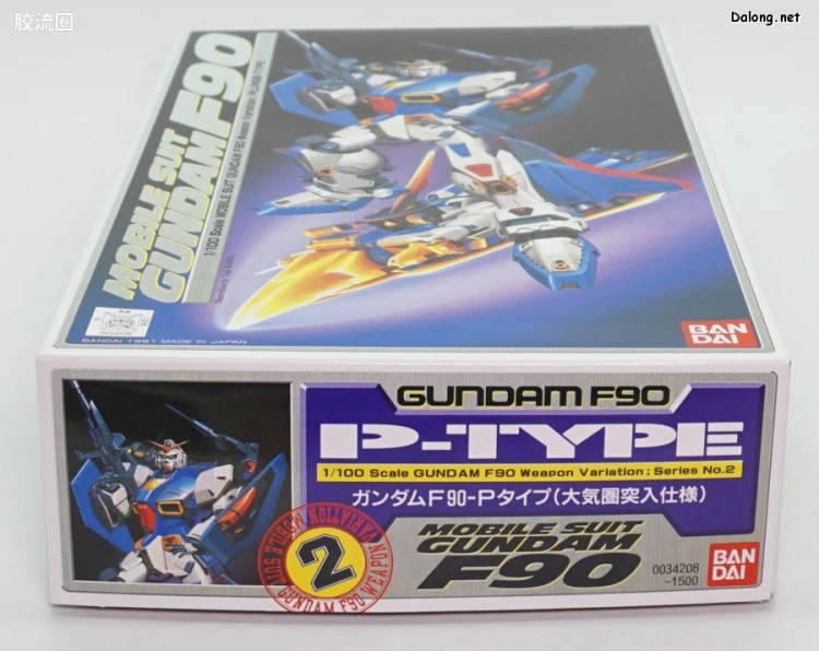 机动战士高达高达F90拼装模型 1/100 02 F90P 高达F90P - 图片