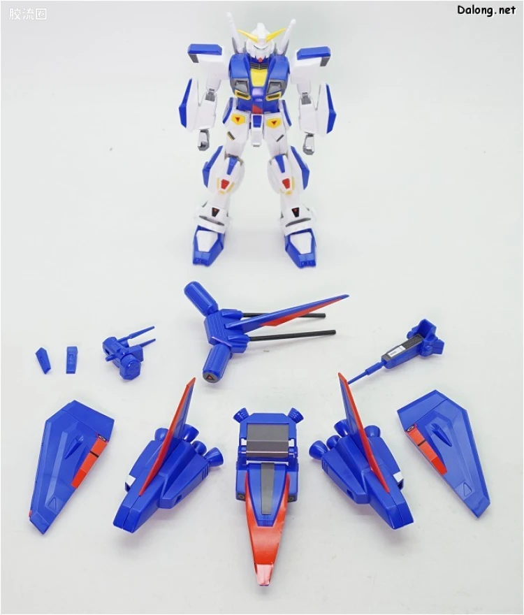 机动战士高达高达F90拼装模型 1/100 02 F90P 高达F90P - 图片