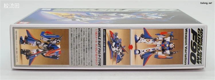 机动战士高达高达F90拼装模型 1/100 02 F90P 高达F90P - 图片