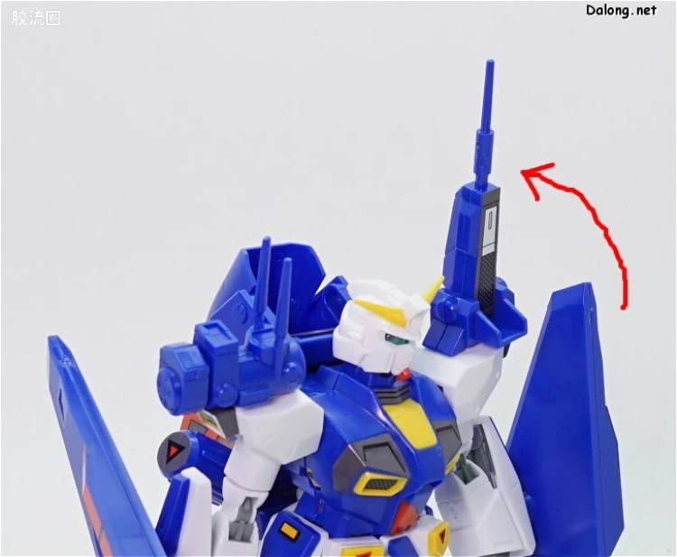 机动战士高达高达F90拼装模型 1/100 02 F90P 高达F90P - 图片
