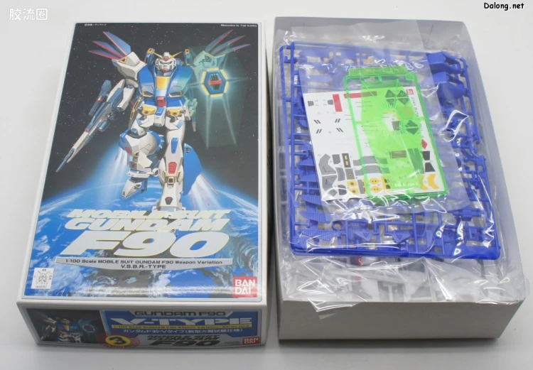 机动战士高达高达F90拼装模型 1/100 03 F90V 高达F90V - 图片