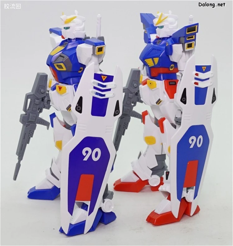 机动战士高达高达F90拼装模型 1/100 04 F90ⅡL 高达F90ⅡL - 图片