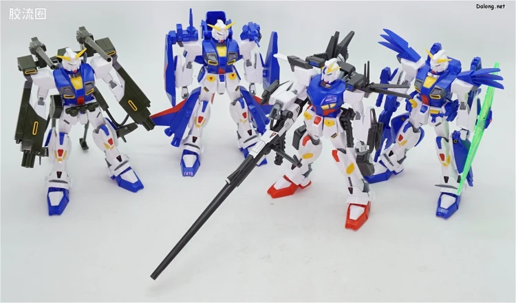机动战士高达高达F90拼装模型 1/100 04 F90ⅡL 高达F90ⅡL - 图片