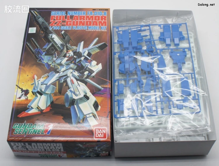 高达前哨战拼装模型 1/144 01 FA-010-A 全装甲ZZ高达 - 图片