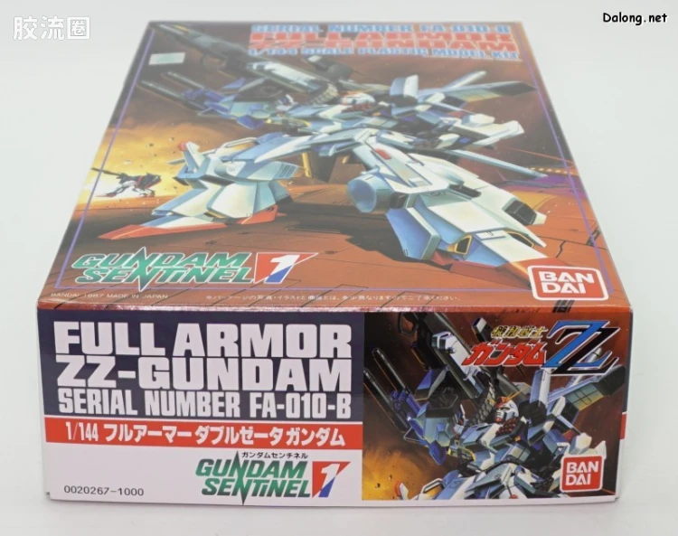 高达前哨战拼装模型 1/144 01 FA-010-A 全装甲ZZ高达 - 图片