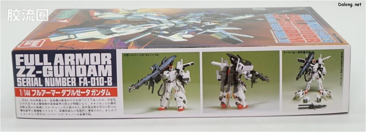 高达前哨战拼装模型 1/144 01 FA-010-A 全装甲ZZ高达 - 图片