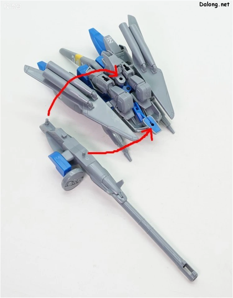 高达前哨战拼装模型 1/144 02 MSZ-006C1 Z Plus C1型 - 图片